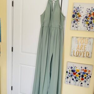 Teal Azazie Bridesmaids or Formal Dress